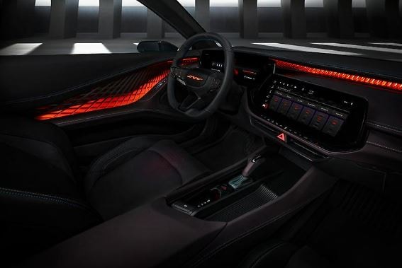 Dodge Charger Daytona SRT interior.JPG